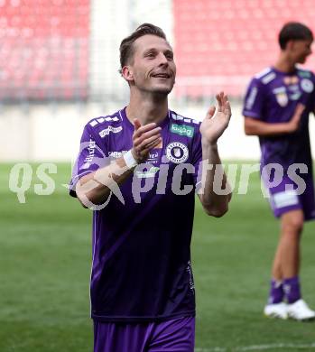 Fussball 2. Liga. SK Austria Klagenfurt gegen SW Bregenz.  Marc Andre Schmerboeck (Klagenfurt). Klagenfurt, 23.8.2025.
Foto: Kuess
www.qspictures.net
---
pressefotos, pressefotografie, kuess, qs, qspictures, sport, bild, bilder, bilddatenbank