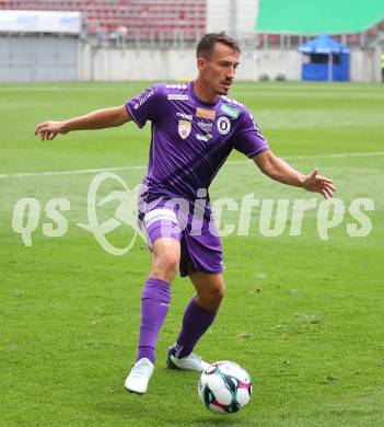 Fussball 2. Liga. SK Austria Klagenfurt gegen SW Bregenz.  Michael Lang (Klagenfurt). Klagenfurt, 23.8.2025.
Foto: Kuess
www.qspictures.net
---
pressefotos, pressefotografie, kuess, qs, qspictures, sport, bild, bilder, bilddatenbank