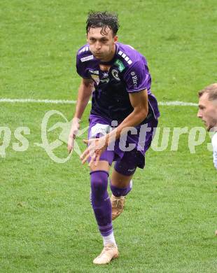 Fussball 2. Liga. SK Austria Klagenfurt gegen SW Bregenz.Marcel Krnjic   (Klagenfurt). Klagenfurt, 23.8.2025.
Foto: Kuess
www.qspictures.net
---
pressefotos, pressefotografie, kuess, qs, qspictures, sport, bild, bilder, bilddatenbank