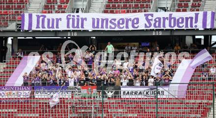 Fussball 2. Liga. SK Austria Klagenfurt gegen SW Bregenz.  Fans (Klagenfurt). Klagenfurt, 23.8.2025.
Foto: Kuess
www.qspictures.net
---
pressefotos, pressefotografie, kuess, qs, qspictures, sport, bild, bilder, bilddatenbank