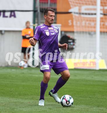 Fussball 2. Liga. SK Austria Klagenfurt gegen SW Bregenz. Michael Lang  (Klagenfurt). Klagenfurt, 23.8.2025.
Foto: Kuess
www.qspictures.net
---
pressefotos, pressefotografie, kuess, qs, qspictures, sport, bild, bilder, bilddatenbank