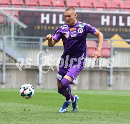 Fussball 2. Liga. SK Austria Klagenfurt gegen SW Bregenz.  Bartol Barisic (Klagenfurt). Klagenfurt, 23.8.2025.
Foto: Kuess
www.qspictures.net
---
pressefotos, pressefotografie, kuess, qs, qspictures, sport, bild, bilder, bilddatenbank