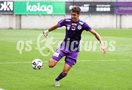 Fussball 2. Liga. SK Austria Klagenfurt gegen SW Bregenz. Mario Matkovic   (Klagenfurt). Klagenfurt, 23.8.2025.
Foto: Kuess
www.qspictures.net
---
pressefotos, pressefotografie, kuess, qs, qspictures, sport, bild, bilder, bilddatenbank