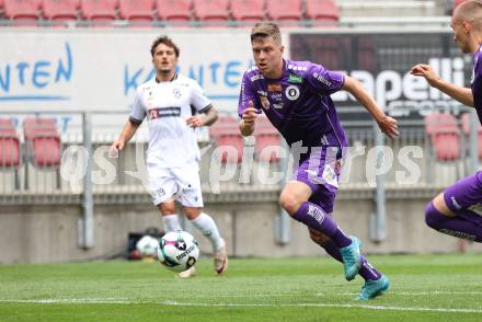 Fussball 2. Liga. SK Austria Klagenfurt gegen SW Bregenz. Nik Marinsek  (Klagenfurt),. Klagenfurt, 23.8.2025.
Foto: Kuess
www.qspictures.net
---
pressefotos, pressefotografie, kuess, qs, qspictures, sport, bild, bilder, bilddatenbank