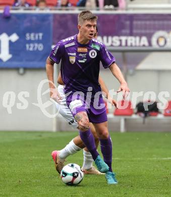 Fussball 2. Liga. SK Austria Klagenfurt gegen SW Bregenz.  Nik Marinsek (Klagenfurt). Klagenfurt, 23.8.2025.
Foto: Kuess
www.qspictures.net
---
pressefotos, pressefotografie, kuess, qs, qspictures, sport, bild, bilder, bilddatenbank