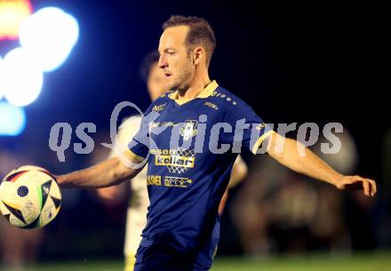 Fussball OEFB Cup. Velden gegen Hartberg. Mario Kroepfl  (Velden). Velden, am 27.8.2025.
Foto: Kuess
www.qspictures.net
---
pressefotos, pressefotografie, kuess, qs, qspictures, sport, bild, bilder, bilddatenbank