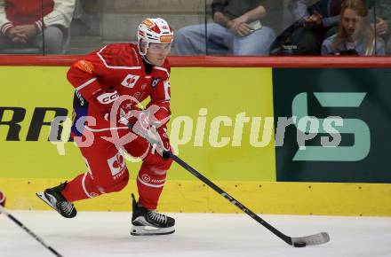 Eishockey Champions Hockey League. CHL. KAC gegen Eisbaeren Berlin.  Finn Van Ee (KAC). Klagenfurt, am 30.8.2025.
Foto: Kuess
www.qspictures.net
---
pressefotos, pressefotografie, kuess, qs, qspictures, sport, bild, bilder, bilddatenbank