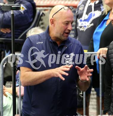 Eishockey Bundesliga. Testspiel. VSV gegen Rosenheim.  Herbert Hohenberger (VSV),. Villach, am 6.9..2025.
Foto: Kuess
www.qspictures.net
---
pressefotos, pressefotografie, kuess, qs, qspictures, sport, bild, bilder, bilddatenbank