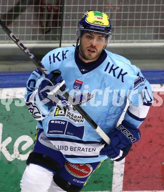 Eishockey Bundesliga. Testspiel. VSV gegen Rosenheim.  Thomas Vallant  (VSV). Villach, am 6.9..2025.
Foto: Kuess
www.qspictures.net
---
pressefotos, pressefotografie, kuess, qs, qspictures, sport, bild, bilder, bilddatenbank