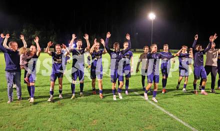 Fussball Regionalliga. Velden gegen Treibach.  Jubel  (Velden),  Velden, am 12.9.2025.
Foto: Kuess
www.qspictures.net
---
pressefotos, pressefotografie, kuess, qs, qspictures, sport, bild, bilder, bilddatenbank