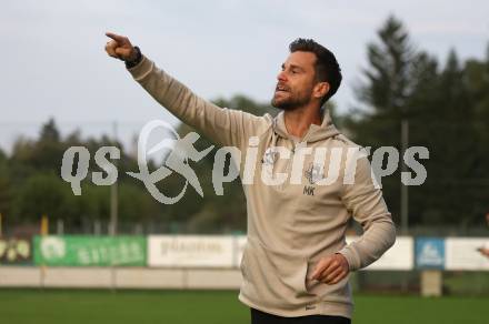 Fussball Regionalliga. Velden gegen Treibach. Trainer Marcel Kuster  (Velden). Velden, am 12.9.2025.
Foto: Kuess
www.qspictures.net
---
pressefotos, pressefotografie, kuess, qs, qspictures, sport, bild, bilder, bilddatenbank