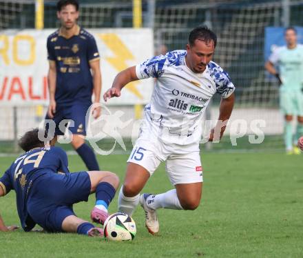 Fussball Regionalliga. Velden gegen Treibach.   Vahid Muharemovic  (Treibach). Velden, am 12.9.2025.
Foto: Kuess
www.qspictures.net
---
pressefotos, pressefotografie, kuess, qs, qspictures, sport, bild, bilder, bilddatenbank