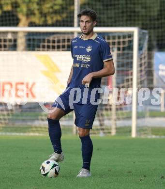 Fussball Regionalliga. Velden gegen Treibach.  Thorsten Mahrer  (Velden). Velden, am 12.9.2025.
Foto: Kuess
www.qspictures.net
---
pressefotos, pressefotografie, kuess, qs, qspictures, sport, bild, bilder, bilddatenbank