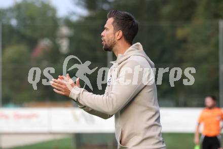 Fussball Regionalliga. Velden gegen Treibach.  Trainer Marcel Kuster  (Velden). Velden, am 12.9.2025.
Foto: Kuess
www.qspictures.net
---
pressefotos, pressefotografie, kuess, qs, qspictures, sport, bild, bilder, bilddatenbank