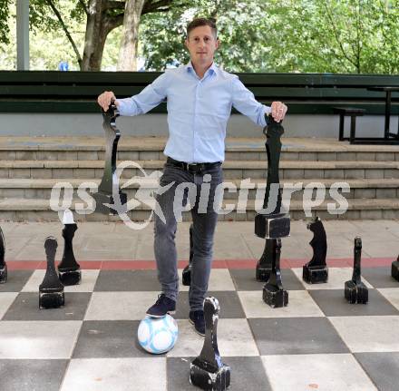 Fussball Regionalliga. Velden gegen Treibach. Vorschaufotos.  Trainer Karl Schweighofer (Treibach). Klagenfurt, am 9.9.2025.
Foto: Kuess
www.qspictures.net
---
pressefotos, pressefotografie, kuess, qs, qspictures, sport, bild, bilder, bilddatenbank