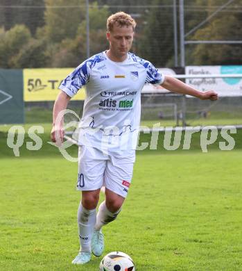 Fussball Regionalliga. Velden gegen Treibach.   Manuel Primusch   (Treibach). Velden, am 12.9.2025.
Foto: Kuess
www.qspictures.net
---
pressefotos, pressefotografie, kuess, qs, qspictures, sport, bild, bilder, bilddatenbank