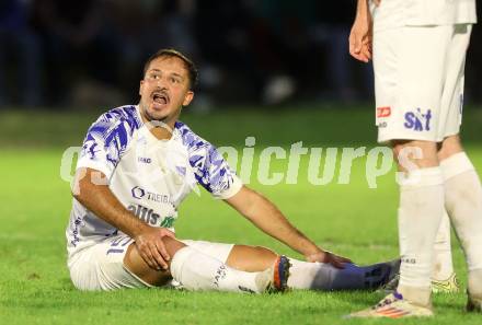 Fussball Regionalliga. Velden gegen Treibach.  Vahid Muharemovic (Treibach). Velden, am 12.9.2025.
Foto: Kuess
www.qspictures.net
---
pressefotos, pressefotografie, kuess, qs, qspictures, sport, bild, bilder, bilddatenbank