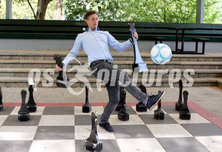 Fussball Regionalliga. Velden gegen Treibach. Vorschaufotos.  Trainer Karl Schweighofer (Treibach). Klagenfurt, am 9.9.2025.
Foto: Kuess
www.qspictures.net
---
pressefotos, pressefotografie, kuess, qs, qspictures, sport, bild, bilder, bilddatenbank