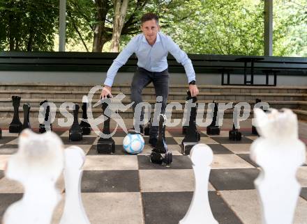 Fussball Regionalliga. Velden gegen Treibach. Vorschaufotos.  Trainer Karl Schweighofer (Treibach). Klagenfurt, am 9.9.2025.
Foto: Kuess
www.qspictures.net
---
pressefotos, pressefotografie, kuess, qs, qspictures, sport, bild, bilder, bilddatenbank