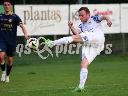 Fussball Regionalliga. Velden gegen Treibach.   Thomas Pirker  (Treibach). Velden, am 12.9.2025.
Foto: Kuess
www.qspictures.net
---
pressefotos, pressefotografie, kuess, qs, qspictures, sport, bild, bilder, bilddatenbank