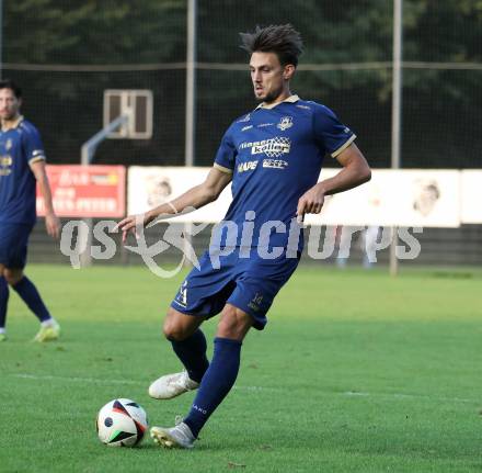 Fussball Regionalliga. Velden gegen Treibach. Thorsten Mahrer  (Velden). Velden, am 12.9.2025.
Foto: Kuess
www.qspictures.net
---
pressefotos, pressefotografie, kuess, qs, qspictures, sport, bild, bilder, bilddatenbank