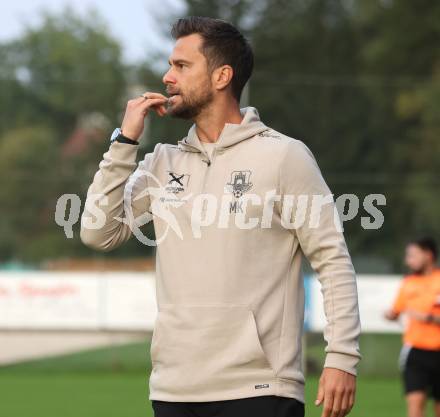 Fussball Regionalliga. Velden gegen Treibach.  Trainer Marcel Kuster  (Velden). Velden, am 12.9.2025.
Foto: Kuess
www.qspictures.net
---
pressefotos, pressefotografie, kuess, qs, qspictures, sport, bild, bilder, bilddatenbank