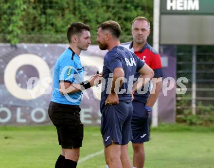 Fussball KÃ¤rntner Liga. SAK gegen St. Veit.  Schiedsrichter Matthias Bodner, Co-Trainer Simon Sadnek, Trainer Goran Jolic  Klagenfurt, am 19.9.2025.
Foto: Kuess
www.qspictures.net
---
pressefotos, pressefotografie, kuess, qs, qspictures, sport, bild, bilder, bilddatenbank