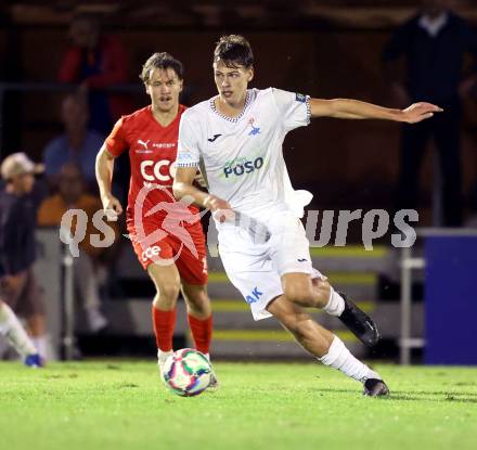 Fussball KÃ¤rntner Liga. SAK gegen St. Veit.  Luka Jerin   (SAK)  Klagenfurt, am 19.9.2025.
Foto: Kuess
www.qspictures.net
---
pressefotos, pressefotografie, kuess, qs, qspictures, sport, bild, bilder, bilddatenbank