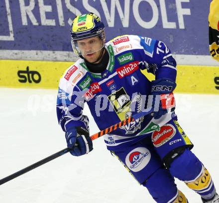 Eishockey Bundesliga. VSV gegen HC Pustertal. John Hughes  (VSV). Villach, am 21.9..2025.
Foto: Kuess
www.qspictures.net
---
pressefotos, pressefotografie, kuess, qs, qspictures, sport, bild, bilder, bilddatenbank