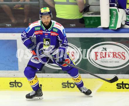 Eishockey Bundesliga. VSV gegen HC Pustertal.  Alex Wall (VSV). Villach, am 21.9..2025.
Foto: Kuess
www.qspictures.net
---
pressefotos, pressefotografie, kuess, qs, qspictures, sport, bild, bilder, bilddatenbank