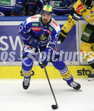Eishockey Bundesliga. VSV gegen HC Pustertal. Adam Helewka  (VSV). Villach, am 21.9..2025.
Foto: Kuess
www.qspictures.net
---
pressefotos, pressefotografie, kuess, qs, qspictures, sport, bild, bilder, bilddatenbank