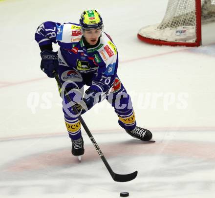 Eishockey Bundesliga. VSV gegen HC Pustertal.  Felix Maxa  (VSV). Villach, am 21.9..2025.
Foto: Kuess
www.qspictures.net
---
pressefotos, pressefotografie, kuess, qs, qspictures, sport, bild, bilder, bilddatenbank