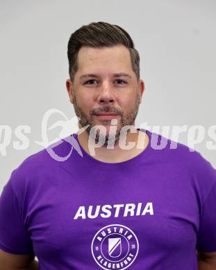 Fussball 2. Liga. Mannschaftsfototermin SK Austria Klagenfurt. Michael Kristan.   Klagenfurt, 25.9.2025.
Foto: Kuess
www.qspictures.net
---
pressefotos, pressefotografie, kuess, qs, qspictures, sport, bild, bilder, bilddatenbank