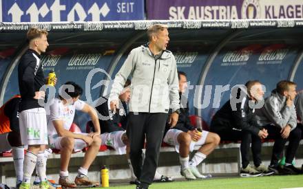 Fussball 2. Liga. SK Austria Klagenfurt gegen FC Hertha Wels.. Trainer Rolf Landerl  (Klagenfurt),   Klagenfurt, 26.9.2025.
Foto: Kuess
www.qspictures.net
---
pressefotos, pressefotografie, kuess, qs, qspictures, sport, bild, bilder, bilddatenbank