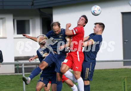 Fussball KÃ¤rntner Liga. Grafenstein gegen KAC.  Bernhard Walzl (Grafenstein),  Patrick Legner  (KAC). Klagenfurt, am 27.9.2025.
Foto: Kuess
www.qspictures.net
---
pressefotos, pressefotografie, kuess, qs, qspictures, sport, bild, bilder, bilddatenbank