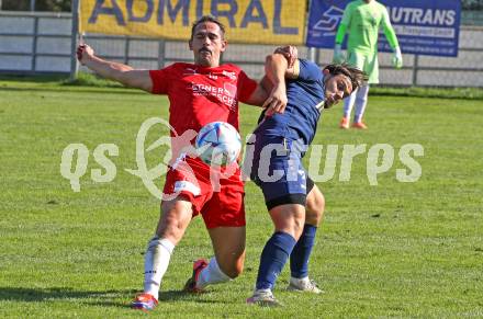 Fussball KÃ¤rntner Liga. Grafenstein gegen KAC. Nico Benito Holzer  (Grafenstein),  Manuel Wallner (KAC). Klagenfurt, am 27.9.2025.
Foto: Kuess
www.qspictures.net
---
pressefotos, pressefotografie, kuess, qs, qspictures, sport, bild, bilder, bilddatenbank