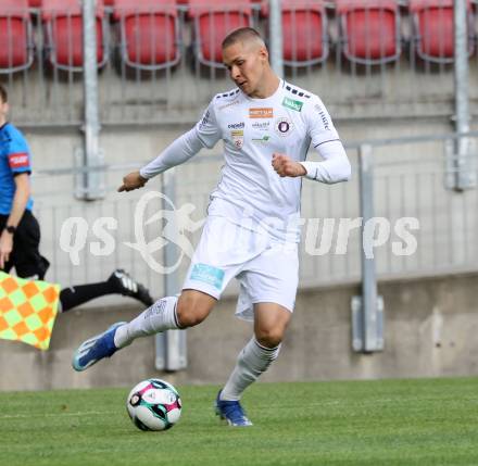 Fussball 2. Liga. SK Austria Klagenfurt gegen FC Hertha Wels.. Bartol Barisic  (Klagenfurt).  Klagenfurt, 26.9.2025.
Foto: Kuess
www.qspictures.net
---
pressefotos, pressefotografie, kuess, qs, qspictures, sport, bild, bilder, bilddatenbank