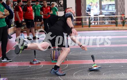 Stocksport. Champions League.  Horst Stranig  (EV Rottendorf).   Klagenfurt, 27.9.2025.
Foto: Kuess
www.qspictures.net
---
pressefotos, pressefotografie, kuess, qs, qspictures, sport, bild, bilder, bilddatenbank
