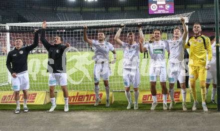Fussball 2. Liga. SK Austria Klagenfurt gegen FC Hertha Wels. Nik Marinsek, Michael Lang, Marco Gantschnig, Florian Jaritz, Leo Vielgut, Marc Andre Schmerboeck, Adnan Kanuric   (Klagenfurt).  Klagenfurt, 26.9.2025.
Foto: Kuess
www.qspictures.net
---
pressefotos, pressefotografie, kuess, qs, qspictures, sport, bild, bilder, bilddatenbank