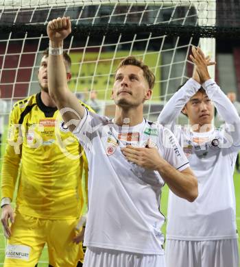 Fussball 2. Liga. SK Austria Klagenfurt gegen FC Hertha Wels. Marc Andre Schmerboeck  (Klagenfurt).  Klagenfurt, 26.9.2025.
Foto: Kuess
www.qspictures.net
---
pressefotos, pressefotografie, kuess, qs, qspictures, sport, bild, bilder, bilddatenbank