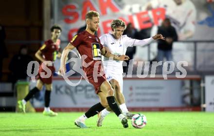 Fussball KÃ¤rntner Liga. SAK gegen Spittal.  Nando Lupar (SAK), Miha Kostanjsek  (Spittal). Klagenfurt, am 3.10.2025.
Foto: Kuess
www.qspictures.net
---
pressefotos, pressefotografie, kuess, qs, qspictures, sport, bild, bilder, bilddatenbank