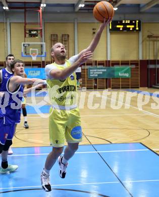 Basketball 2. Liga 2025/2026. Grunddurchgang 1. Runde.  Woerthersee Piraten gegen Kufstein Towers. Tim Huber  (Piraten),  Klagenfurt, am 4.10.2025.
Foto: Kuess
---
pressefotos, pressefotografie, kuess, qs, qspictures, sport, bild, bilder, bilddatenbank