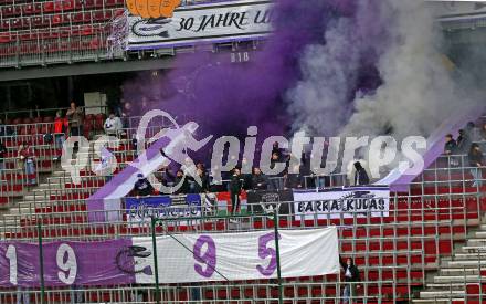 Fussball 2. Liga. SK Austria Klagenfurt gegen St. Poelten.   Fans.  Klagenfurt, 5.10..2025.
Foto: Kuess
www.qspictures.net
---
pressefotos, pressefotografie, kuess, qs, qspictures, sport, bild, bilder, bilddatenbank