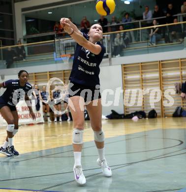Volleyball Bundesliga. WVL. Women Volleyball League.  ATSC Wildcats gegen  Graz. Lotta Lippitsch (Wildcats). Klagenfurt, am 11.10.2025.
Foto: Kuess
www.qspictures.net
---
pressefotos, pressefotografie, kuess, qs, qspictures, sport, bild, bilder, bilddatenbank