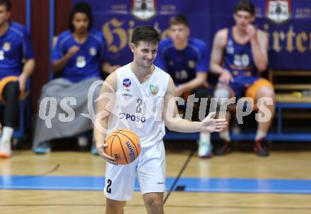 Basketball 2. Liga 2025/2026. Grunddurchgang 2. Runde.  KOS Celovec gegen BBU Salzburg. Jure Bavdek   (KOS). Klagenfurt, am 11.10.2025.
Foto: Kuess
---
pressefotos, pressefotografie, kuess, qs, qspictures, sport, bild, bilder, bilddatenbank