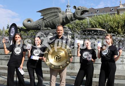 Fussball Bundesliga. Promotion Tour SK Sturm Graz.  Thomas Tebbich (Geschaeftsfuehrer Wirtschaft). Klagenfurt, am 18.8.2025.
Foto. Kuess
www.qspictures.net
---
pressefotos, pressefotografie, kuess, qs, qspictures, sport, bild, bilder, bilddatenbank
