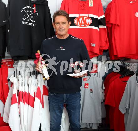 Eishockey Bundesliga. EC KAC.   Oliver Pilloni. Klagenfurt, am 21.10..2025.
Foto: Kuess
www.qspictures.net
---
pressefotos, pressefotografie, kuess, qs, qspictures, sport, bild, bilder, bilddatenbank