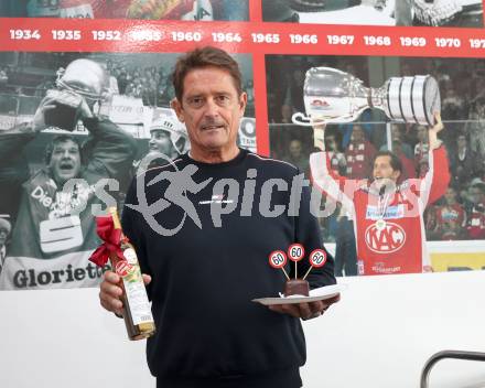 Eishockey Bundesliga. EC KAC.   Oliver Pilloni. Klagenfurt, am 21.10..2025.
Foto: Kuess
www.qspictures.net
---
pressefotos, pressefotografie, kuess, qs, qspictures, sport, bild, bilder, bilddatenbank