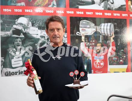 Eishockey Bundesliga. EC KAC.   Oliver Pilloni. Klagenfurt, am 21.10..2025.
Foto: Kuess
www.qspictures.net
---
pressefotos, pressefotografie, kuess, qs, qspictures, sport, bild, bilder, bilddatenbank