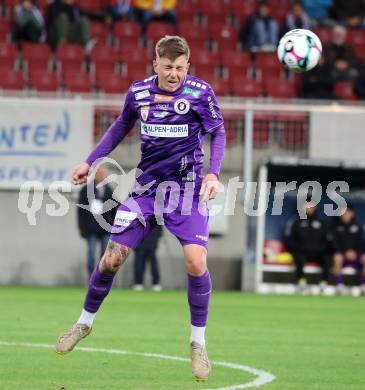 Fussball 2. Liga. SK Austria Klagenfurt gegen SK Sturm Graz II.  Nik Marinsek  (Klagenfurt).  Klagenfurt, 24.10..2025.
Foto: Kuess
www.qspictures.net
---
pressefotos, pressefotografie, kuess, qs, qspictures, sport, bild, bilder, bilddatenbank